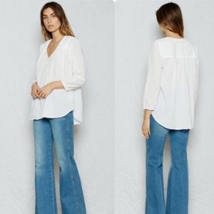 Current/Elliott Picnic Shirt Blouse Sugar …